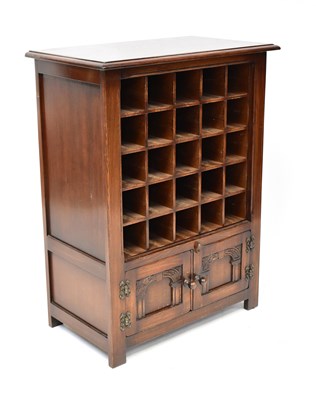 Lot 29 - A modern wine cupboard, 87 x 66 x 38cm.