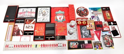 Lot 401 - LIVERPOOL FC; various items of memorabilia...