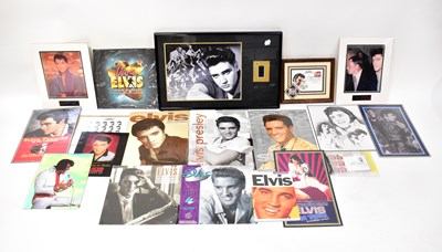 Lot 243 - ELVIS PRESLEY; various items of memorabilia...