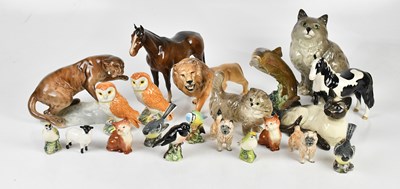 Lot 440 - BESWICK; a large collection of assorted...