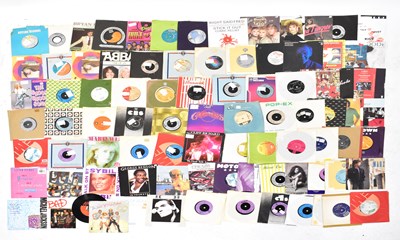 Lot 159 - ROCK & POP; a good quantity of vinyl singles,...