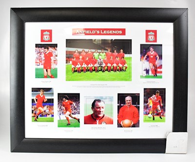 Lot 399 - LIVERPOOL FC; a montage of 'Anfield's Legends'...