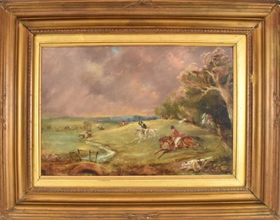 Lot 151 - 19TH CENTURY BRITISH SCHOOL; oil on relined...