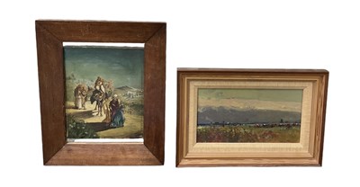 Lot 221 - UNATTRIBUTED; an early 20th century oil on...