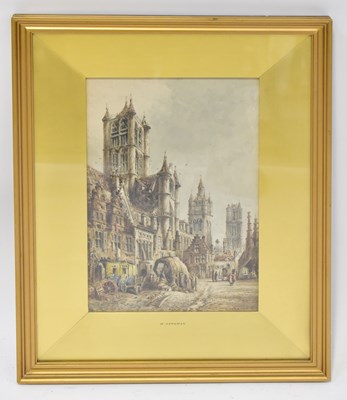 Lot 682 - WILLIAM GAWIN HERDMAN (1805-1882); watercolour...