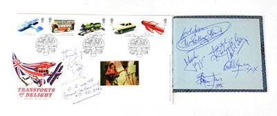 Lot 281 - ROLLING STONES; a torn page from an autograph...