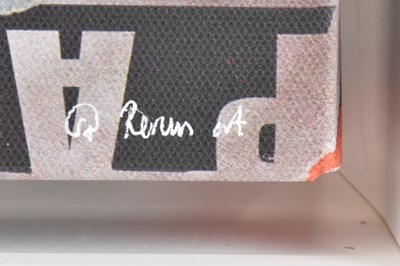 Lot 217 - RERUN; a hand embellished limited edition...