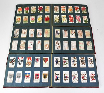 Lot 700 - Three folders of Will's cigarette cards to...