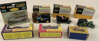 Lot 158 - CORGI AND MATCHBOX; model cars, all in...