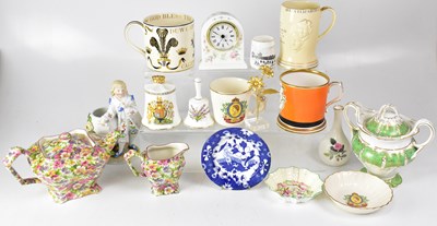 Lot 499 - A collection of ceramics including a Wedgwood...