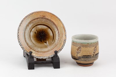 Lot 525 - PHIL ROGERS (1951-2020); a stoneware yunomi...