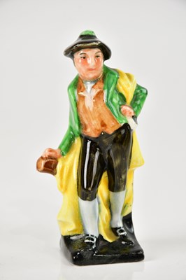 Lot 20 - DOULTON; a rare miniature figure 'Robbie Burns'...