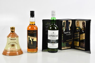 Lot 837 - WHISKY; a bottle of Laphroaig Islay single...