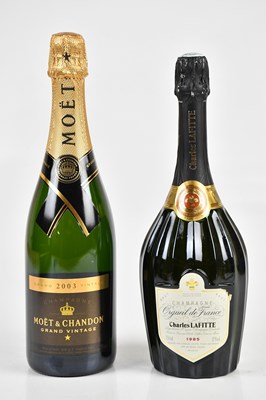 Lot 797 - CHAMPAGNE; a bottle of Charles Lafitte Orgueil...