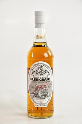 Lot 838 - WHISKY; a single bottle Glen Grant Speyside...