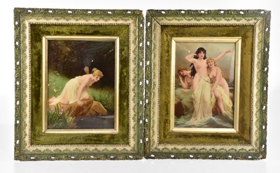 Lot 1283 - A pair of Victorian crystoleums, including The...