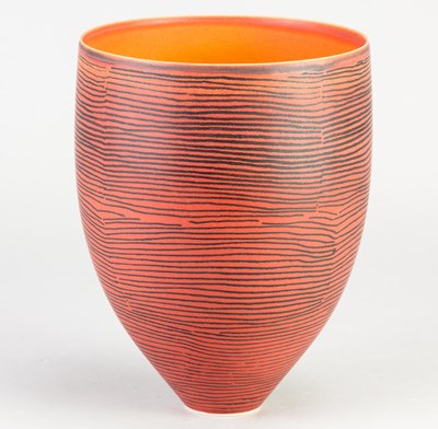 Lot 609 - PIPPIN DRYSDALE (born 1943); a deep porcelain...