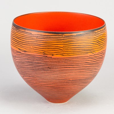Lot 608 - PIPPIN DRYSDALE (born 1943); a deep porcelain...