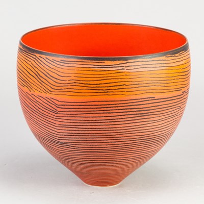 Lot 608 - PIPPIN DRYSDALE (born 1943); a deep porcelain...