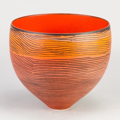 Lot 608 - PIPPIN DRYSDALE (born 1943); a deep porcelain...