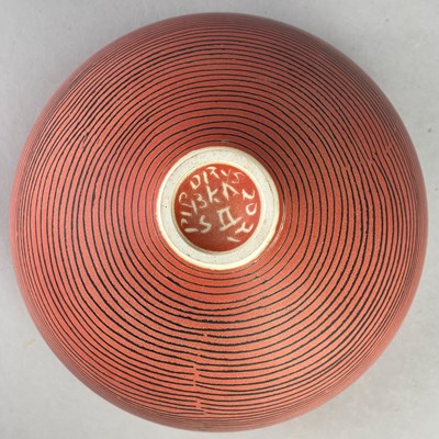 Lot 608 - PIPPIN DRYSDALE (born 1943); a deep porcelain...