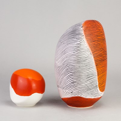 Lot 610 - PIPPIN DRYSDALE (born 1943); a porcelain...