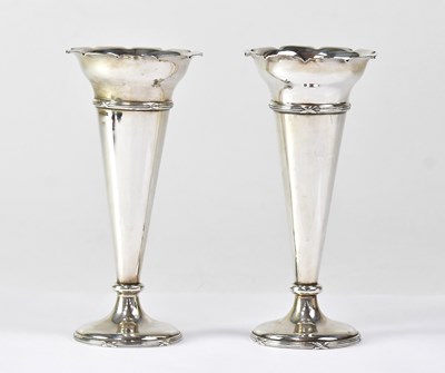 Lot 700 - C&S CO LTD; a pair of George V hallmarked...