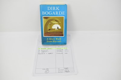 Lot 502 - DIRK BOGARDE; a signed book 'A Short Walk from...