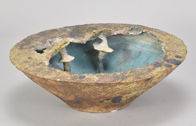 Lot 649 - ROBERT FOURNIER (1915-2008); a stoneware water...