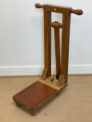 Lot 760 - PEAL & CO; a military campaign boot jack with...