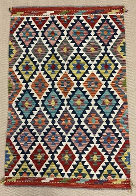 Lot 730 - Chobi Kilim, 128 x 84cm