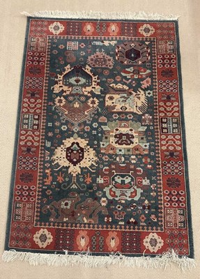 Lot 735 - A French pure wool machine woven rug, in a...