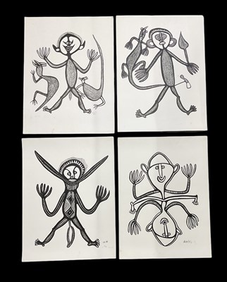 Lot 246 - TIMOTHY AKIS (1939-1984); a set of four...