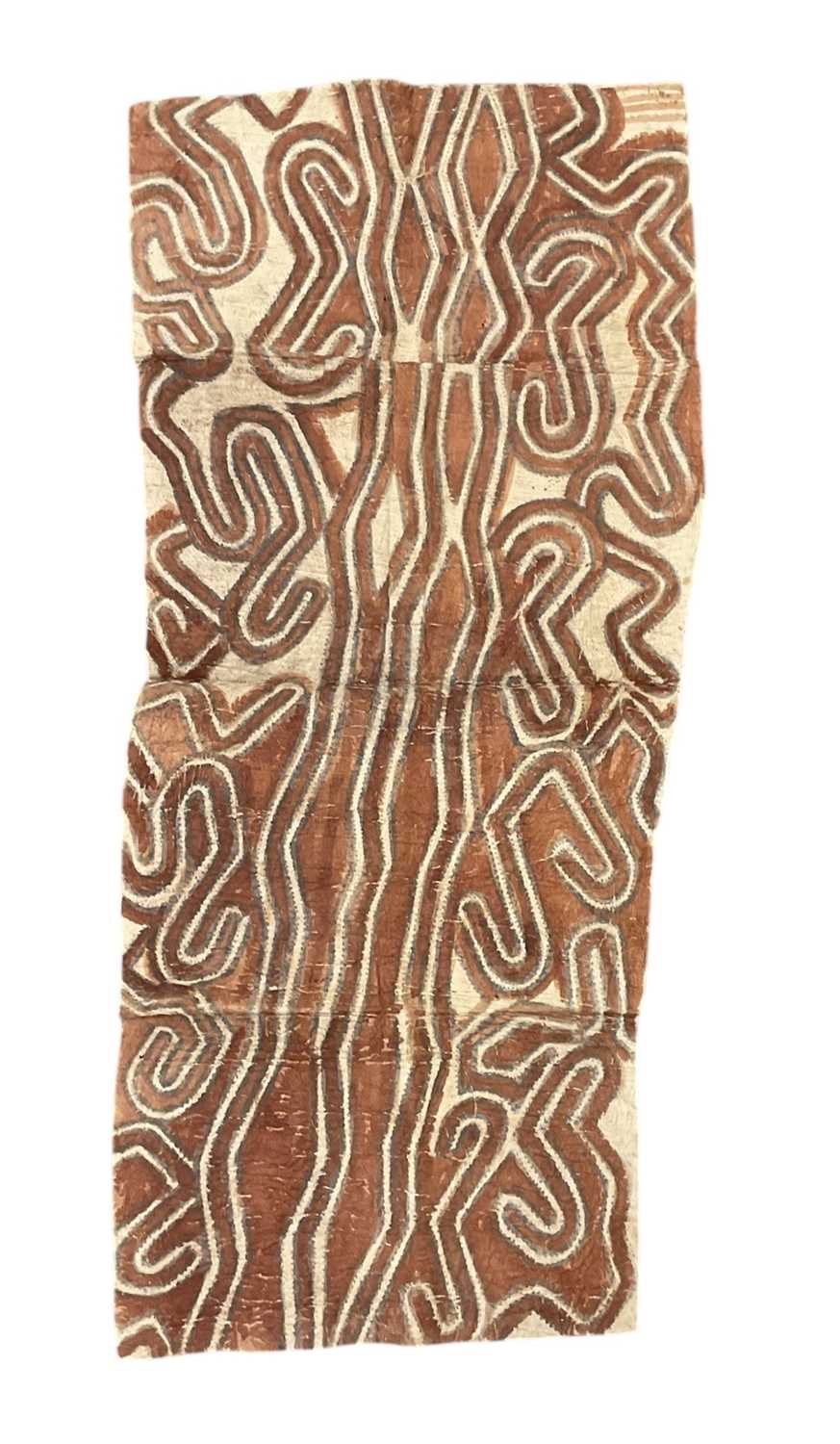 Lot 1049 - A Northern District tapa cloth, from Papua New...