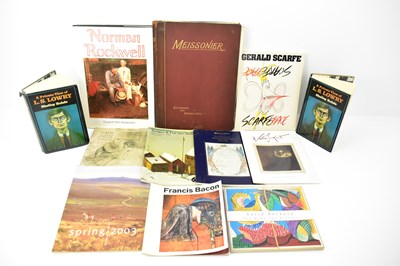 Lot 533 - Twelve vintage and antique Art related books...