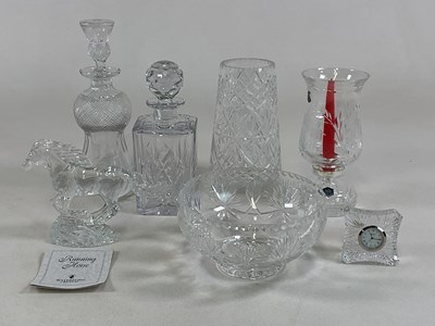 Lot 352 - A quantity of crystal glassware, comprising...