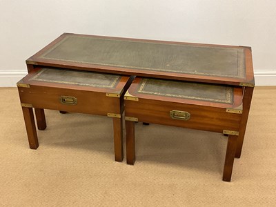 Lot 843 - A reproduction Campaign style nest of three...