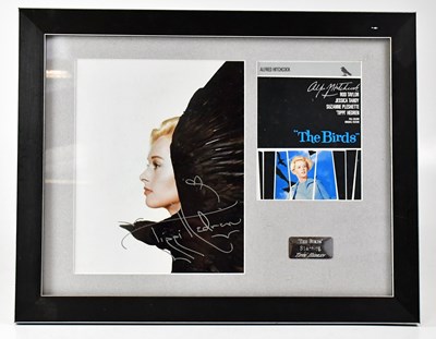 Lot 505 - THE BIRDS; a colour image of Tippi Hedren...