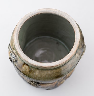 Lot 666 - TERRY BELL-HUGHES (born 1939); a stoneware jar...