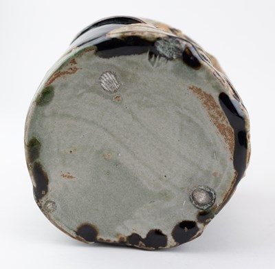 Lot 666 - TERRY BELL-HUGHES (born 1939); a stoneware jar...