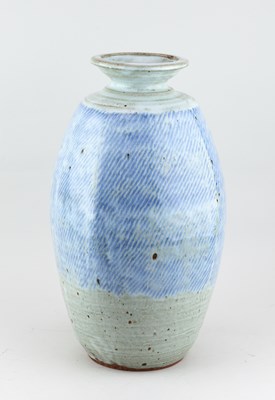 Lot 713 - WILLIAM PLUMPTRE (born 1959); a tall stoneware...