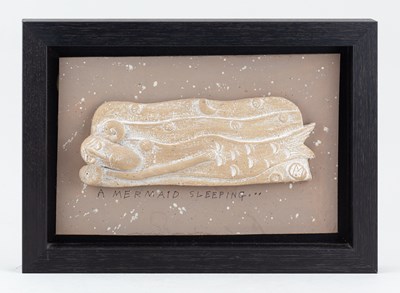 Lot 419 - JOHN MALTBY (1936-2020); 'A Mermaid Sleeping .....