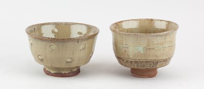 Lot 375 - JIM MALONE (born 1946); a stoneware chawan...