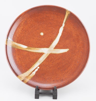 Lot 331 - JAMES HAKE (born 1979); a stoneware charger...