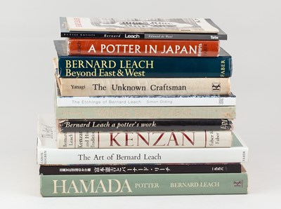 Lot 732 - A collection of books on or by Bernard Leach,...