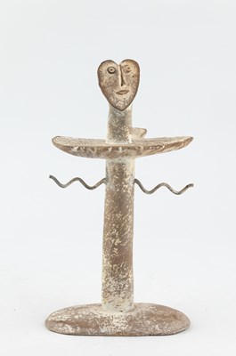 Lot 424 - JOHN MALTBY (1936-2020); a stoneware key...