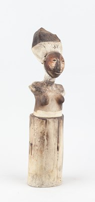 Lot 633 - SALLY MACDONELL (born 1971); a smoke fired...