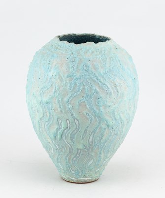 Lot 509 - PETER BEARD (born 1951); an ovoid stoneware...