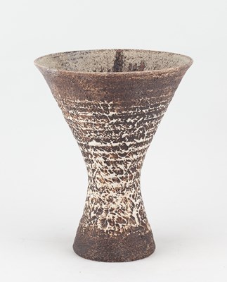 Lot 699 - WAISTEL COOPER (1921-2003); a stoneware goblet...