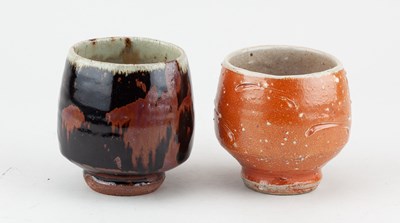 Lot 526 - PHIL ROGERS (1951-2020); a stoneware yunomi...